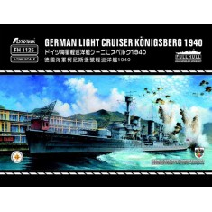 1/700 German Light Cruiser Konigsberg 1940 [Deluxe Edition]