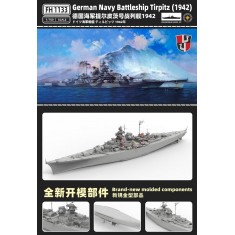 1/700 German Tirpitz Battleship 1942 [Standard Edition]