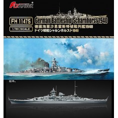 1/700 German Battleship Scharnhorst [Deluxe Edition]