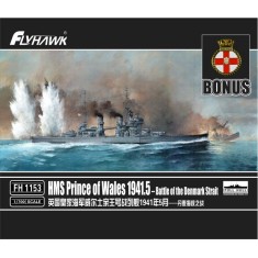 1/700 HMS Prince of Wales 1941.5 - Battle of the Denmark Strait