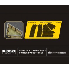 1/35 German Leopard A5/A6 Turret Basket Grill for Tamiya kit