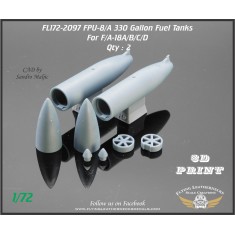 1/72 FPU-8/A 330 Gallon Fuel Tank for F/A-18A-D