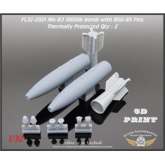1/32 Mk-83 / BLU-110A/B with BSU-85 Fin - Thermally Protected (2)
