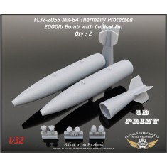 1/32 Mk-84 2000lb Bomb with Conical Fins (Thermally Protected)