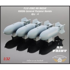 1/32 M65 1000lb Bomb (4pcs)