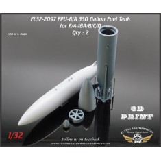 1/32 FPU-8/A 330 Gallon External Fuel Tank for F/A-18A/B/C/D (2)