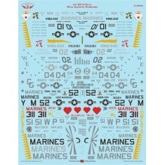 1/32 AV-8B II Plus Hell Raising Harriers Decal