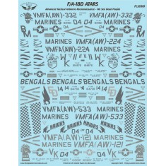 1/32 F/A-18D ATARS VMFA(AW)'s 121, 224, 332 and 533 Decal