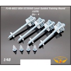 1/48 BDU-57/59/60 LGTR Laser Guided Training Round (4pcs)