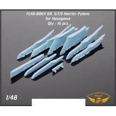 1/48 Harrier GR.5/7/9 Weapons Pylons for Hasegawa kits