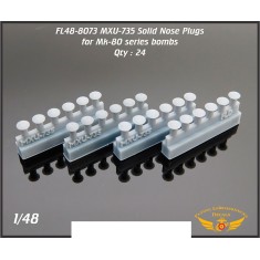 1/48 MXU-735 Solid Nose Plugs for Mk-80 series Bombs (24)