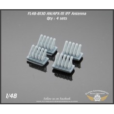 1/48 AN/APX-111 IFF Antenna for F/A-18A+/C/D (4 sets)
