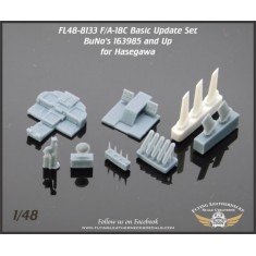 1/48 F/A-18C Basic Cockpit Update - BuNo 163985 and Up for Hasegawa