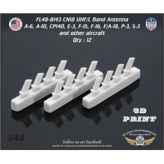 1/48 CN18 UHF / L Band Antenna (12pcs)