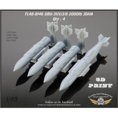 1/48 GBU-31(V)3/B 2000lb JDAM (4pcs)