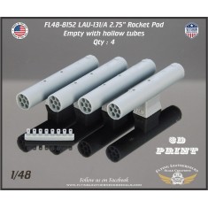 1/48 LAU-131/A 2.75'' Rocket Pod Empty