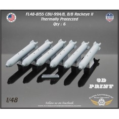 1/48 CBU-99A/B Rockeye II Cluster Bombs
