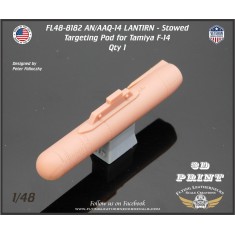 1/48 AN/AAQ-14 LANTIRN Pod for Tamiya F-14 kit