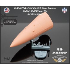 1/48 USMC F/A-18D Nose BuNo 164279 and Up for Hasegawa kits