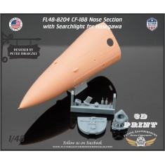 1/48 CF-188 Nose with Searchlight for Hasegawa kits