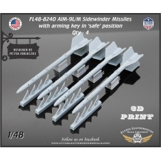 1/48 AIM-9L/M Sidewinder - arming key in 'safe' position