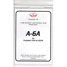 1/32 A-6A Canopy Wheel Mask for Trumpeter #02249 kits