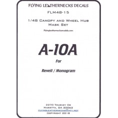 1/48 A-10A Canopy Wheel Mask for Revell/Monogram kits