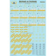 1/32 Mk-20 Rockeye, Mk-82 and BLU-111 Ordnance Data Decals