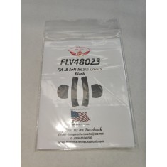 1/48 F/A-18 Intake Covers - Black