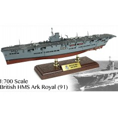 1/700 British HMS Ark Royal Aircraft Carrier, Operations off Norway 1942