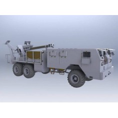 1/35 Cold War Soviet Jupiter IV Cuban Gun Truck