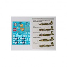 1/48 Douglas A-20 Boston 'Pin-Up Nose Art' Part # 2 Decals for AMT/ERTL/Italeri/Revell