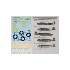 1/48 B-25G/H/J Mitchell (Late) 'Pin-Up Nose Art and Stencils' Part # 3 Decals