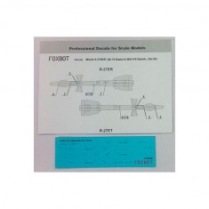1/48 Missile R-27ER/ET (AA-10 Alamo) & AKU-470 (Var.2) Stencils Decals