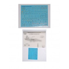 1/72 Su-25UB Stencils Decals for ART-Model/UNDA kits