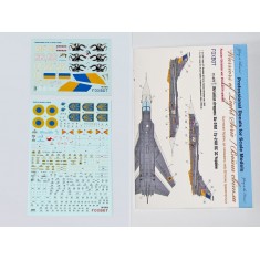 1/72 Ukrainian AF Sukhoi Su-24M Markings and Stencils Decal for Trumpeter/Dragon