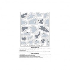 1/48 Sukhoi Su-25 'Blue 19', Ukranian AF, Light Pixel Camo Masks for Revell
