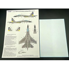 1/72 Ukrainian Afs Sukhoi Su-27S Grey Camouflage Masks for IBG Models