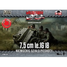 1/72 German 7.5cm Ie.IG 18 Gun (1 kit & 3 figures)