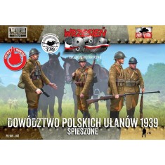 1/72 Polish Uhlans Headquarters on Foot (15 figures)