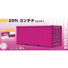 1/24 20ft Container #Pink (L 252mm, W 101mm, H 110mm)