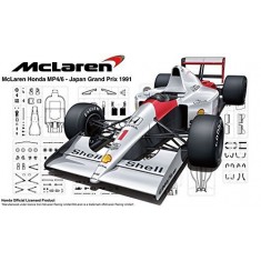 1/20 McLaren Honda MP4/6 Japan GP/San Marino GP/Brazil GP (GP-25)