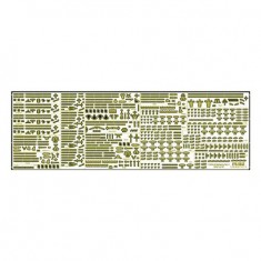 1/3000 Genuine Photo-Etched Parts for New Warship Collection Series 2 (NP G-up No3)