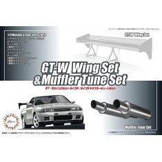1/24 GT-W Wing Set and Muffler Tune Set (GT-8)