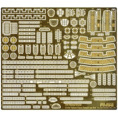 Qstyle Chibimaru Ship Takao Class PE Detail Set (Takao/Chokai/Atago/Maya)