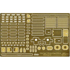 Qstyle Type 3 Chi-Nu/Type 1 Chi-He Tank PE Detail Set