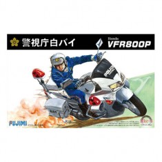 1/12 Honda VFR800P Motorcycle Police [Bike-No4]