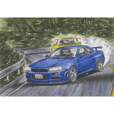 1/24 Initial D - Skyline GT-R (BNR34) Kozo Hoshino [ISD-22]
