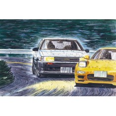 1/24 Initial D - AE86 Levin Wataru Akyama [ISD-006]