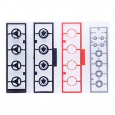 1/24 BBS 17inch Wheels & Tyres Set